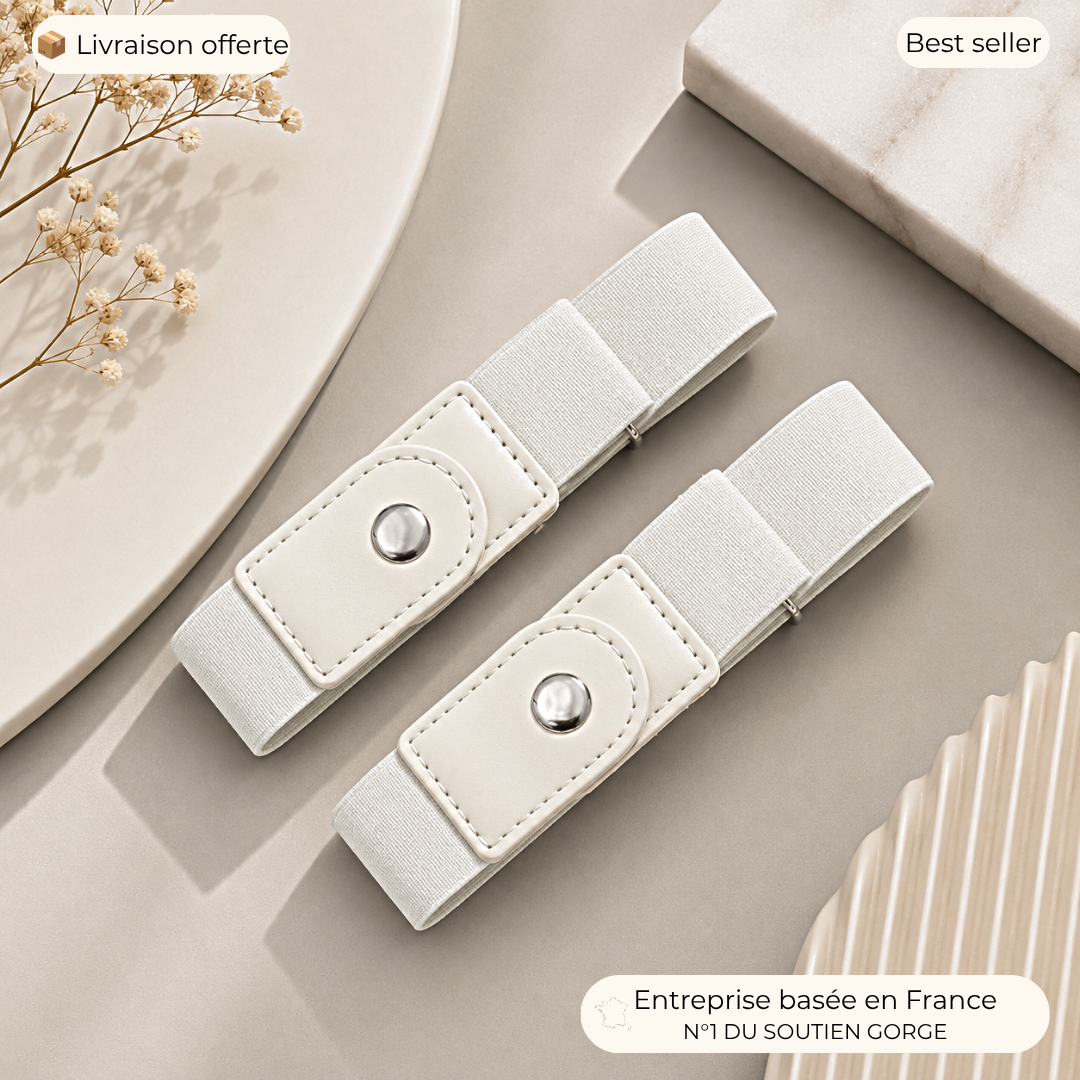Ceinture élastique qui libère votre ventre
