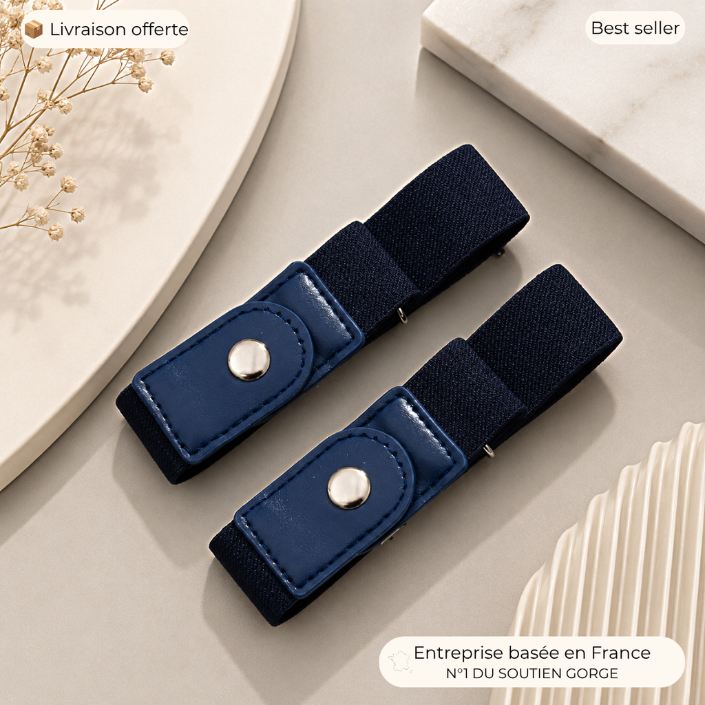 Ceinture élastique qui libère votre ventre