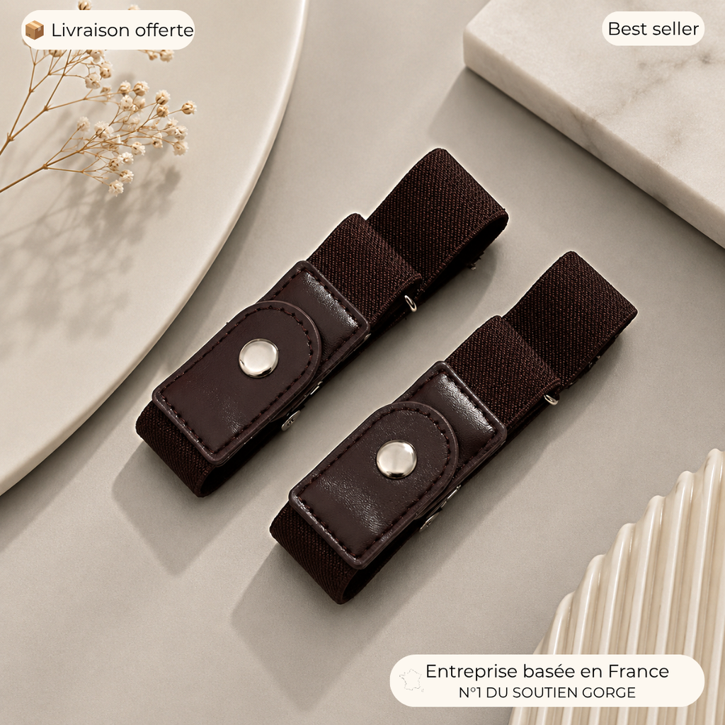 Ceinture élastique qui libère votre ventre
