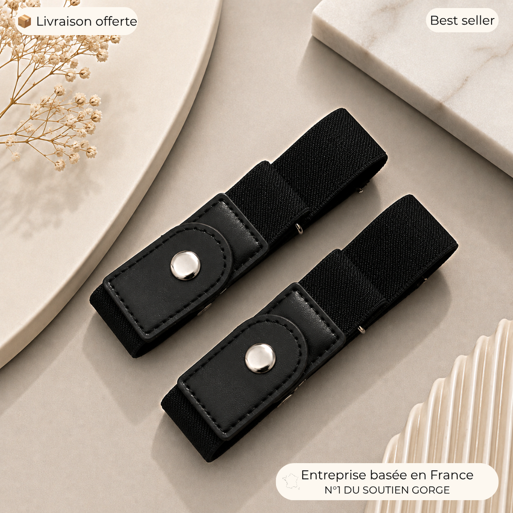 Ceinture élastique qui libère votre ventre